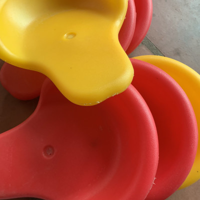 ghế bập bênh ngoài trời cho truờng mần non