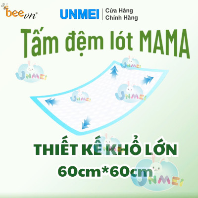 Tấm Lót, Tấm Đệm Lót MAMA Dùng 1 Lần Để Lót Bé Đi Vệ Sinh Lót Cho Phụ Nữ Sau Sinh, Người Lớn Cần Chống Thấm 60X60cm (10 Miếng/Bịch)