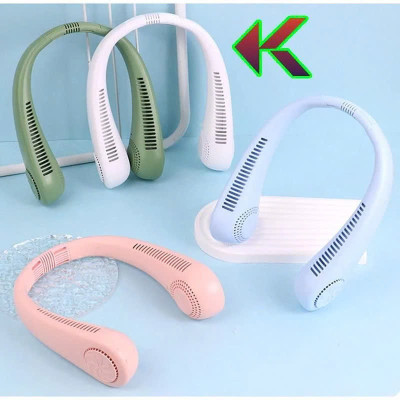 Quạt Đeo Cổ Không Cánh WIND 3D | 3 Cấp Gió Mạnh, Phong Cách Trẻ Trung, Pin Sạc Lithium Ion Loại Tốt