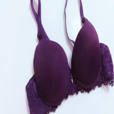 Áo lót nữ nâng ngực trơn quai ren AL912