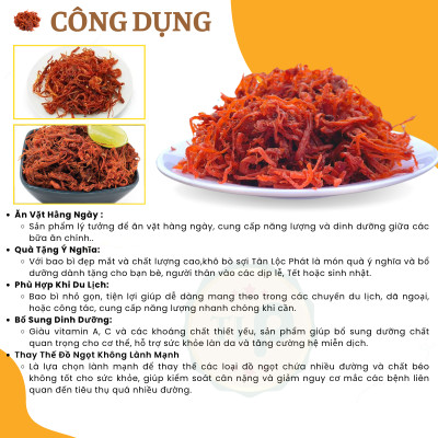 KHÔ BÒ XÉ SỢI TÂN LỘC PHÁT THƠM NGON