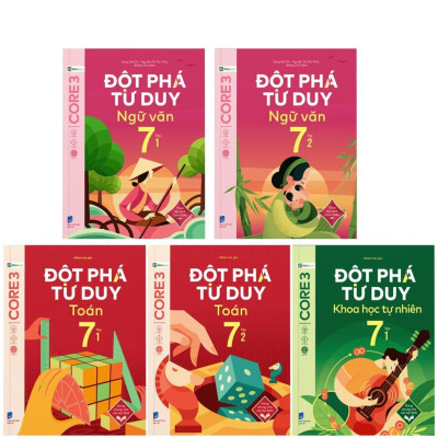 Đột Phá Tư Duy Lớp 7 - Trọn Bộ Các Môn Toán, Văn, KHTN, Lịch Sử Địa Lý - Bản Quyền
