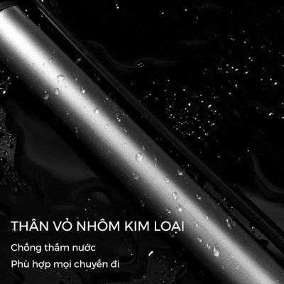 Bơm Xe Đạp Mini Dạng Đứng Áp Suất Cao 120psi B-2729 Thân nhôm gắn sườn xe tương thích Van Xe Phổ Thông và Van Nhọn (có kèm pad gắn) - Mai Lee