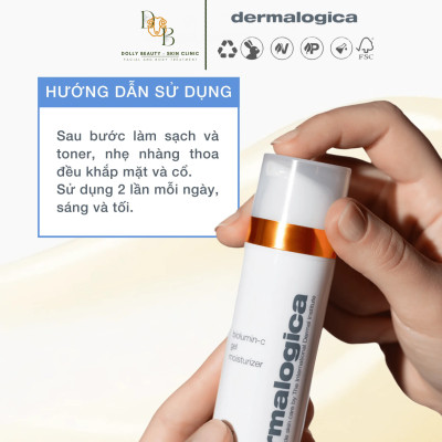 Kem dưỡng C trắng da BIOLUMIN-C GEL MOISTURIZER của Dermalogica