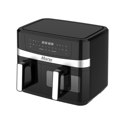 [New] Nồi chiên không dầu 2 ngăn 10L Sunhouse Mama SHD4098 - Chế độ riêng - Tiết kiệm thời gian - Công nghệ Rapid Air - Hàng chính hãng