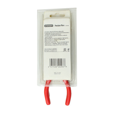 Kềm nhọn mỏ cong 5" 125mm Stanley 84-049