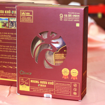 Nhung Hươu Khô Siberia - 100% tự nhiên