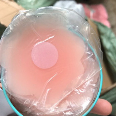 Hộp miếng dán ngực Silicon màu xanh 5 đôi