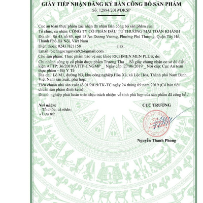 Combo 2 hộp Richmen menplus