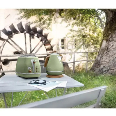 [Hàng chính hãng] Máy nướng bánh mì DeLonghi Icona Vintage CTOV2103 (BG/ GR)