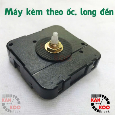 Máy đồng hồ treo tường HR1688-24H độc, lạ -  Máy chạy 1 vòng 24h (không giống các loại máy thông thường 1 vòng chạy 12h)