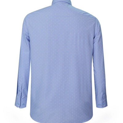 Áo sơ mi nam KHATOCO dài tay họa tiết A1MD498T1-CNIN579-2608-D