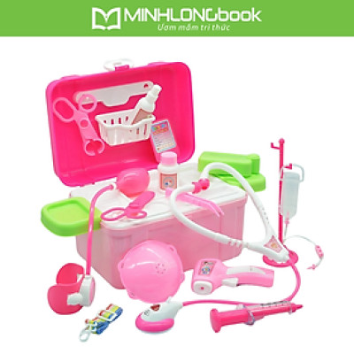 Đồ Chơi DUKA: Bộ Đồ Chơi Bác Sĩ - Màu Xanh/ Màu Hồng
