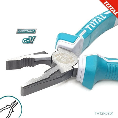 BỘ KÌM ĐIỆN, KÌM CẮT VÀ KÌM NHỌN 3 CHI TIẾT TOTAL THT2K0301 - HÀNG CHÍNH HÃNG