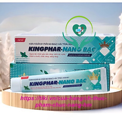 Kem đánh răng Nano bạc Kingphar- tube 100 gam