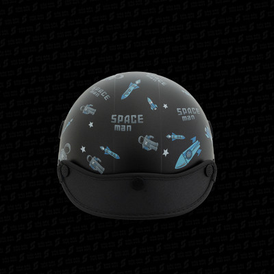 Mũ bảo hiểm trẻ em hoa văn NÓN SƠN chính hãng APE-ĐN119