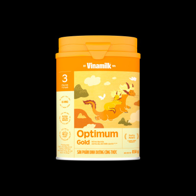 Sữa bột Vinamilk Optimum Gold Step 3 Hộp Thiếc 850g