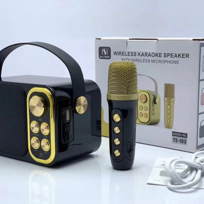 Loa Karaoke Bluetooth YS-103 Kèm 1 Micro Không Dây ( Hàng Chính Hãng )