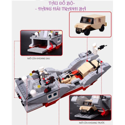 Đồ Chơi Tàu Đổ Bộ Tấn Công 