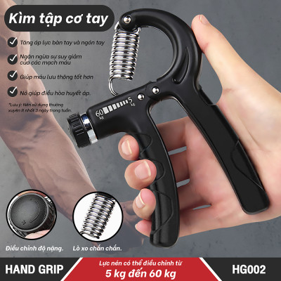 BG Kìm Bóp Tay Có Đếm 5-60kg,Dụng Cụ Bẻ Cổ Tay UA-1301,Kìm Tập Cơ Tay,Kìm bóp tập tay dụng cụ hỗ trợ tập cơ tay, cẳng tay, Dụng Cụ Tập Gym Tại Nhà Điều Chỉnh Lực