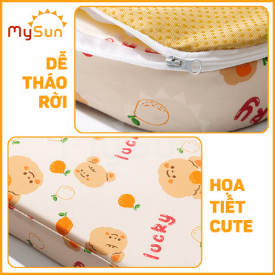 Đệm lót ghế ăn dặm cho bé miếng nệm nâng chiều cao MySun