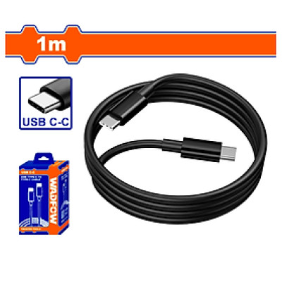DÂY CÁP SẠC USB TYPE-C SANG TYPE-C 1M WUB1502 WADFOW - HÀNG CHÍNH HÃNG