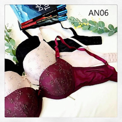 Áo Ngực Ren Mút Mỏng, Có Gọng, Bản Lưng To Lưới Thoáng Khí Che Mỡ Phần Lưng Tốt  AN06