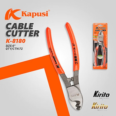 Kìm cắt dây cáp điện hãng Kapusi nhật bản cỡ 10 inch - 8 inch - 6 inch