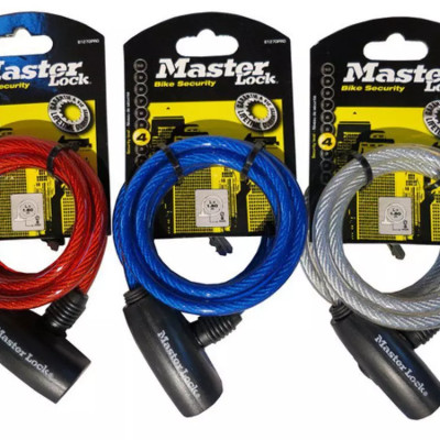  Khóa dây xe đạp Master 8127