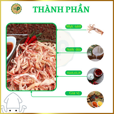 MỰC SỢI HẤP NƯỚC CỐT DỪA TÂN LỘC PHÁT