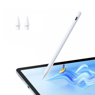 Bút cảm ứng Wiwu W A03 cho iPad (từ 2018 trở đi) sạc nam châm, chống tỳ tay - hàng chính hãng