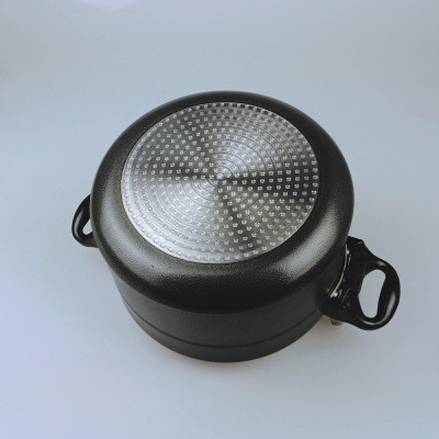 Nồi áp suất đun ga đáy từ 7L size 24cm AG199 dùng được trên cả bếp từ và các bếp khác, màu ngẫu nhiên-hàng chính hãng