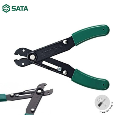 Kìm cắt dây, tuốt dây - 91108ME SATA