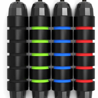 Dây Nhảy Thể Dục( Lõi Thép bện ) Dài 2,9m Cải Tiến Cao Cấp Dây Nặng Tay Cầm Chắc Chắn Đủ Màu Sắc