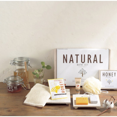 Combo 1 khăn tắm tạo bọt Kokubo + set 5 món đồ dùng trong nhà tắm sang trọng - made in Japan