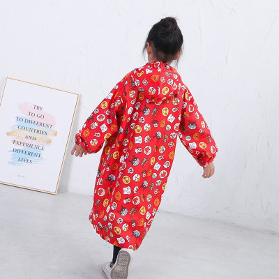 Áo mưa bít trẻ em từ  1 - 10 tuổi , áo mưa  vải dù chống thấm , họa tiết hoạt hình xinh xắn kèm túi đựng giao màu ngẫu nhiên