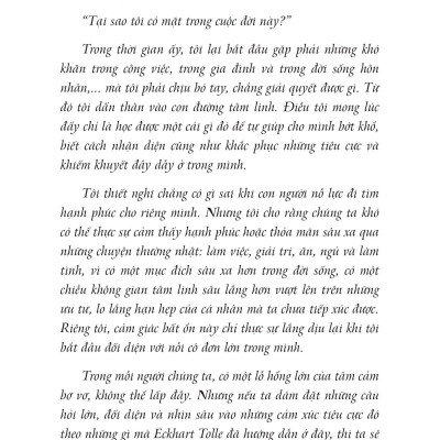 Thức Tỉnh Mục Đích Sống (Tái Bản)