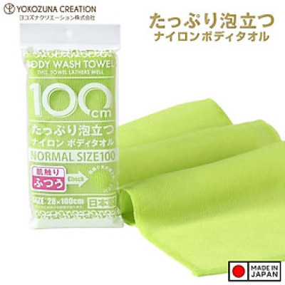 Khăn tắm tạo bọt Yokozuna Creation 28x100cm - Hàng Nội Địa Nhật Bản
