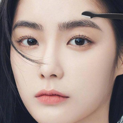 Dao Cạo Lông Mày Màu Đen Kai Groom 38531-HC1161 (Set 3 Cây)