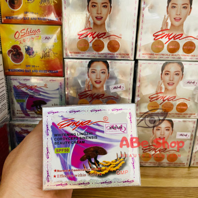 Kem ENYA Đông Trùng Hạ Thảo - Linh Chi 20g Giảm Thâm Nám - Tàn Nhang - Đồi mồi - Chống Lão Hóa