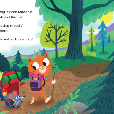 Sách - Kit and Kaboodle Go Camping by Michelle Portice (US edition, paperback)