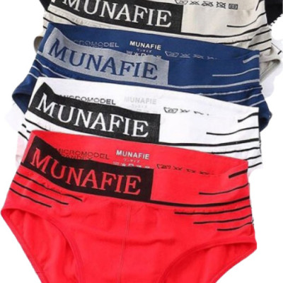 Combo 5 Quần Lót Tam Giác Nam Dệt Kim Mẫu Mới (Freesize 50-80kg) - S06