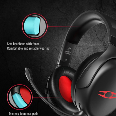 Tai nghe chuyên nghiệp dành cho game thủ Takstar Flit Black. Hàng chính hãng