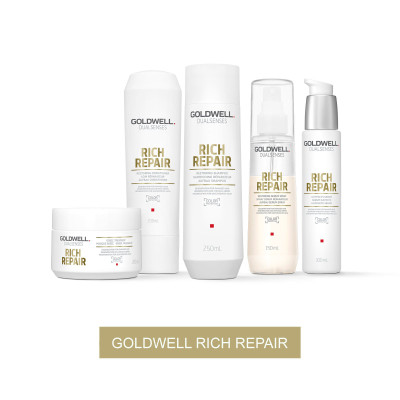 Xịt Dưỡng Phục Hồi Tóc Hư Tổn Goldwell Rich Repair Tái Tạo Tóc Tức Thì, Tóc Bóng Khỏe Tự Nhiên 150ml