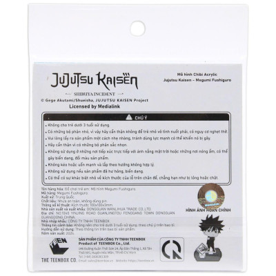 Đồ Chơi Mô Hình Chibi Acrylic Jujutsu Kaisen - Megumi Fushiguro