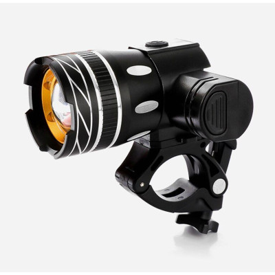 Đèn Pha Gắn Phía Trước Xe Đạp Siêu Sáng Sạc Điện USB Chống Nước (Bản Nâng Cấp Kèm Chân Đế Trượt) Mai Lee