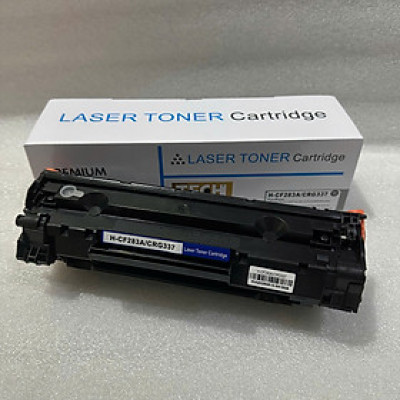 Hộp mực 83A 337 TECH CÓ LỖ ĐỔ MỰC TIỆN LỢI dùng cho máy in HP M127fn M125A Canon LBP 151DW, MF221D, MF244DW (CF283A/CRG337) - Hàng nhập khẩu