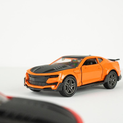 Đồ Chơi Mô Hình Xe CC Ba Cửa Chạy Trớn - Toys&Joys 53235 - Màu Cam
