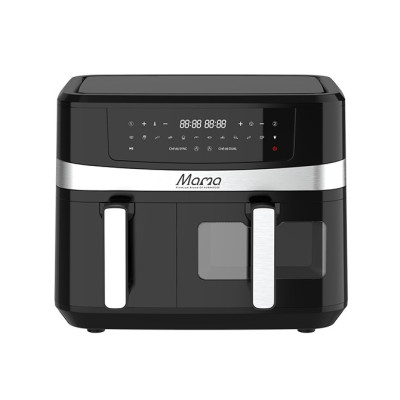 [New] Nồi chiên không dầu 2 ngăn 10L Sunhouse Mama SHD4098 - Chế độ riêng - Tiết kiệm thời gian - Công nghệ Rapid Air - Hàng chính hãng