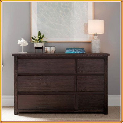  Tủ 6 Ngăn Kéo Và Gương Juno Sofa KT  80 x 120cm